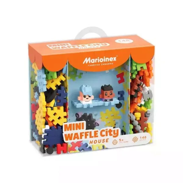 Klocki Waffle mini - Dom 148 elementów zdjęcie 1