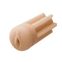 lovense solace pro nakładka anatomiczna beżowa, model vagina-shaped sleeve