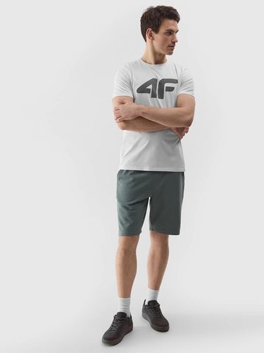 4F T-SHIRT MĘSKI Z KRÓTKIM RĘKAWEM KOSZULKA BAWEŁNIANA SPORTOWA SS24 na Arena.pl