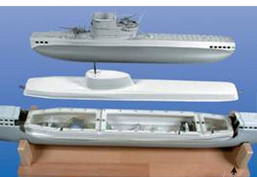 Krick Łódź podwodna U-Boot Typ VII kit na Arena.pl
