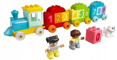 LEGO Duplo 10954 Pociąg z cyferkami + Torba Lego Prezent na Arena.pl