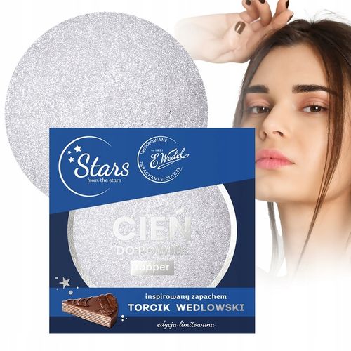 Stars from the stars TOPPER cień cienie do powiek WEDEL biało - srebrny #01 na Arena.pl