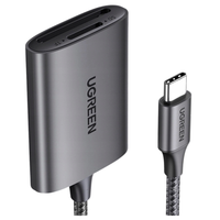 Czytnik kart USB-C,  UGREEN CM401 (szary)