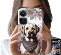 ETUI DO OPPO RENO10 PRO 5G - PIESEK PIESKI HUSKY PSIE WZORY + FOLIA