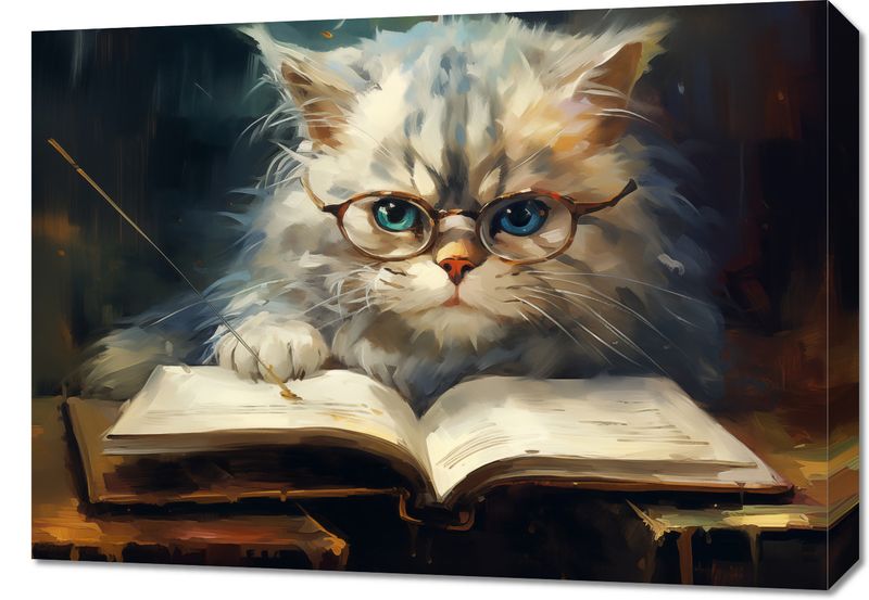 Obraz 70x50cm Ucz Się Ucz zdjęcie 1