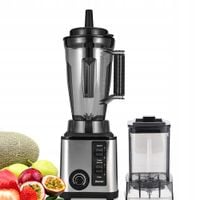 SOKOWNIK BLENDER MIKSER DO ŻYWNOŚCI KRUSZENIA LODU MOCNY Moc Czarny 800W 3L