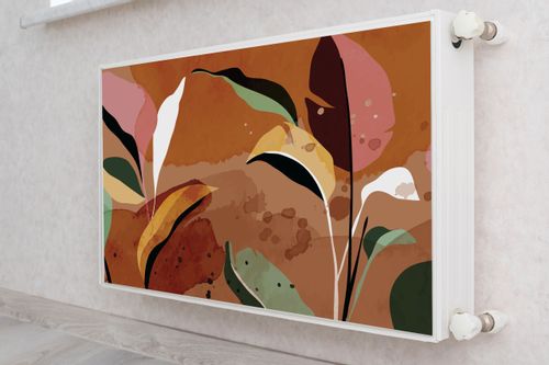 Osłona MAGNETYCZNA Na Grzejnik Kolorowe Liście Abstrakcja 100cm x 60cm na Arena.pl