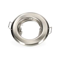 Oczko sufitowe LUMO oprawa ozdobna halogen MATOWY CHROM okrągły