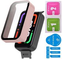 ETUI CASE BUMPER FUTERAŁ SZKŁO EKRAN 2W1 DO XIAOMI REDMI SMART BAND PRO