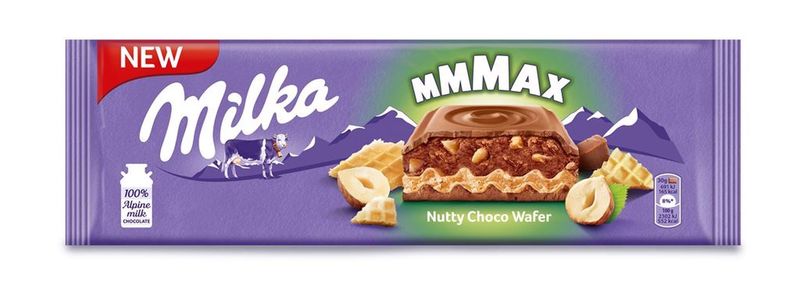 Czekolada Milka Mmmax Nutty Choco Wafer 270g zdjęcie 1