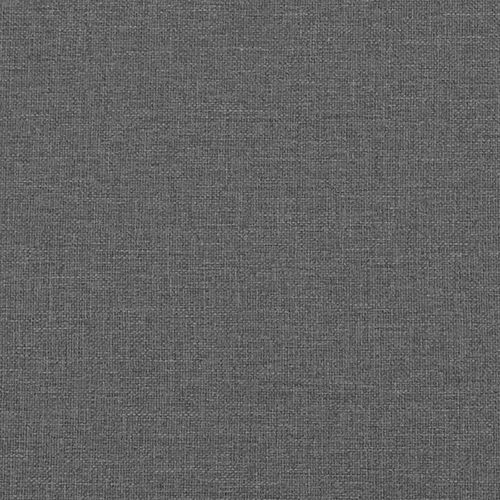 Rama łóżka narożnego Ciemnoszary 80 x 200 cm tkanina na Arena.pl