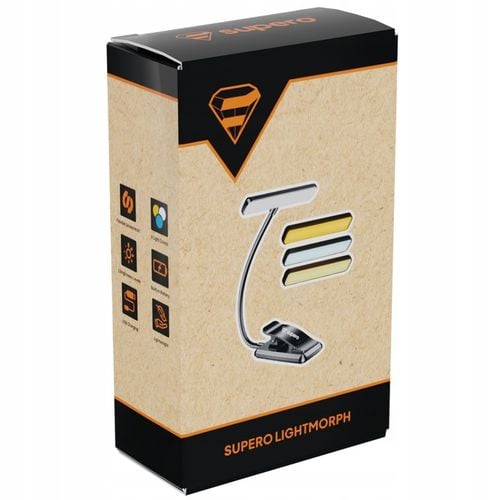 Lampka do czytania książek bezprzewodowa z 24 LED, obracana elastyczna na Arena.pl