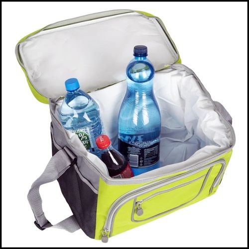 ZIELONA TORBA TERMICZNA IZOTERMICZNA 30L Z PASKIEM I KIESZONKAMI NA ŻYWNOŚĆ na Arena.pl