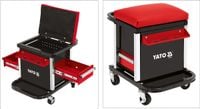taboret warsztatowy z szufladami - yt-08790