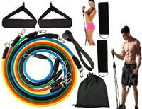 ZESTAW 5 GUM GUMY OPOROWYCH DO TRENINGU ĆWICZEŃ OPOROWE FITNESS