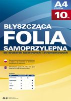 samoprzylepna folia do drukarek przezroczysta 1374
