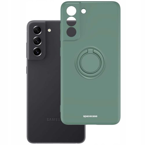 Spacecase Silicone Ring Galaxy S21 Fe Dark Green na Arena.pl