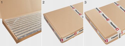 LAMELE ŚCIENNE BIAŁE NA PŁYCIE BIAŁEJ 510x2750mm na Arena.pl