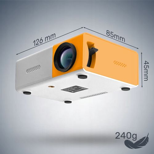 Mini Projektor Multimedialny LED HD USB Micro SD Głośnik Pilot Okulary 3D na Arena.pl