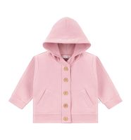 Bluza z kapturem brudny róż 62