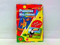 Piaskowa malowanka- rybka,tukan 17113