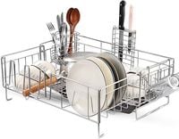 Suszarka do naczyni z ociekaczem stal nierdzewna