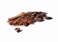 SZKLANA DESKA KUCHENNA 60x20 260c Cynamon i kawa