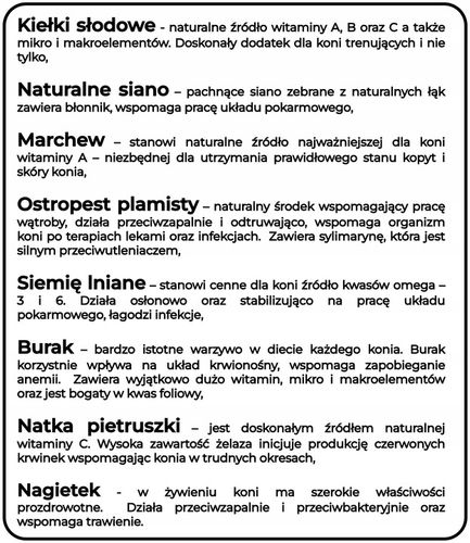 ZDROWY PRZYSMAK dla KONIA smakołyk cukierki 10kg smak JABŁKO pasza WITAMINY na Arena.pl