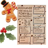 Prezent na Święta dla Dziewczyny Żony Męża Chłopaka Bony