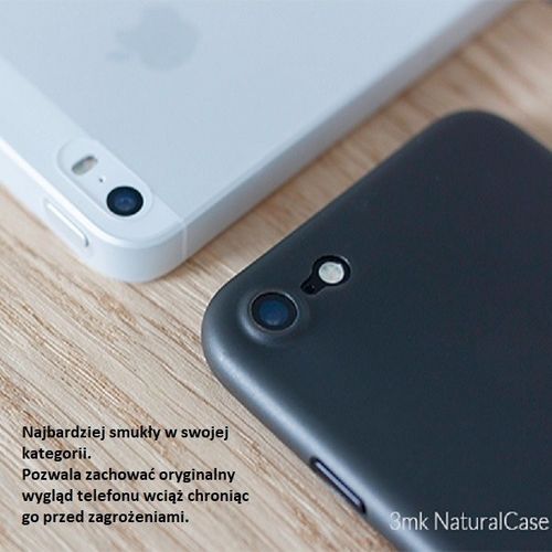 3MK Etui NC Sam Note 8 biały white, Natural Case na Arena.pl