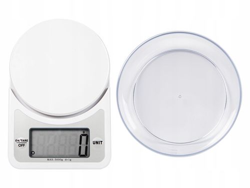 WAGA KUCHENNA ELEKTRONICZNA PRECYZYJNA Z MISĄ LCD ZESTAW 1G / 5KG na Arena.pl