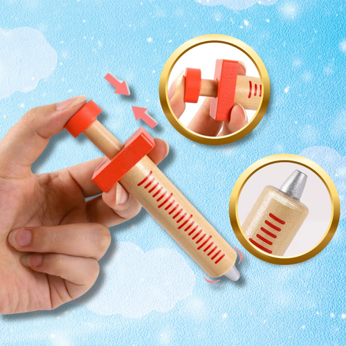 doktor drewniany zestaw lekarski lekarz stetoskop walizka dla dzieci na Arena.pl