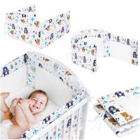 Ochraniacz do łóżeczka dla dziecka, ochrona na boki łóżeczka 120x60cm R1