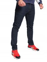 SPODNIE JEANS PROSTO ZAPPE DARK BLUE r. W38L36