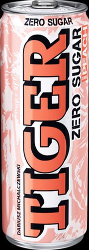 Tiger Zero brzoskwinia napój energetyzujący 250ml na Arena.pl