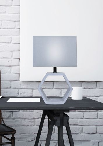 Vidal lampka ceramiczna 1x40W E27 grafitowy na Arena.pl