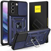 Spacecase Camring Galaxy S21 Fe Blue