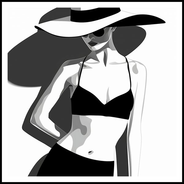 Plakat 90x90cm Strój zdjęcie 3