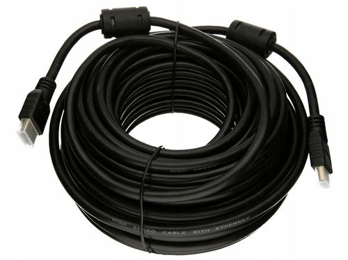 Kabel HDMI 20M PRZEWÓD GIĘTKI HIGH SPEED FULL HD 3D 1.4b 2160P 4K - na Arena.pl