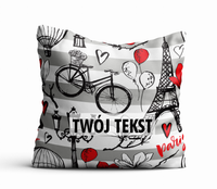 Poduszka DZIECIĘCA z Twoim napisem PD52 Paryż