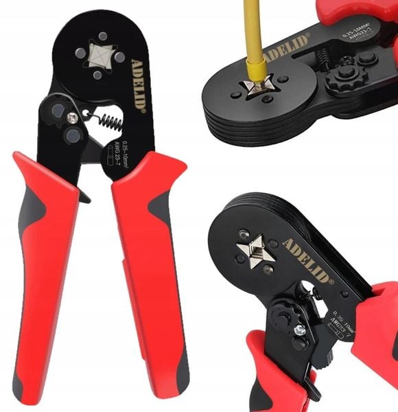 ADELID ZACISKARKA PRASKA KABLI TULEJEK KOŃCÓWEK 10 zdjęcie 4