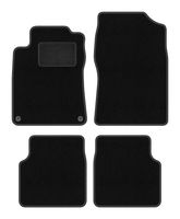 Dywaniki welurowe LUX Citroen XM 1989-2000 czarne z mocowaniami