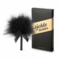bijoux indiscrets tickle me tickler black - piorko do masażu czarne