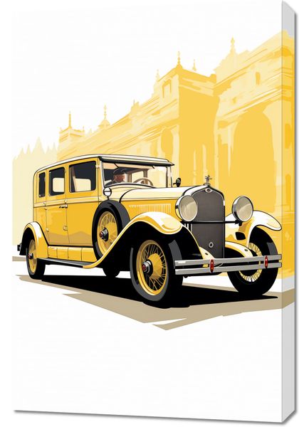 Obraz 60x90cm Klasyka Motoryzacji zdjęcie 1