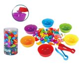 Zwierzęta morskie edukacyjne nauka liczenia montessori 56el.