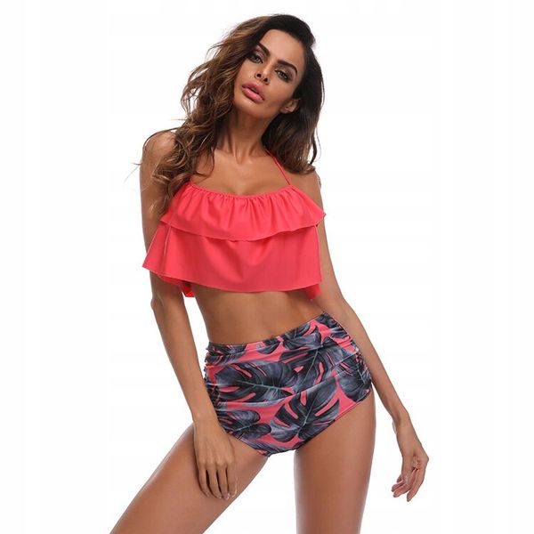 STRÓJ KĄPIELOWY BIKINI PUSH UP WYSOKI STAN / XL zdjęcie 4