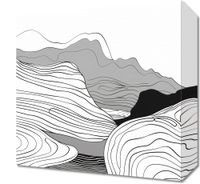 Obraz 30x30cm Geometryczne Wzniesienia