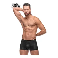 male power impressions mini szorty xl elastyczne nogawki czarne