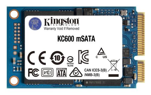 Kingston Technology KC600 mSATA 256 GB, SKC600MS/256G na Arena.pl