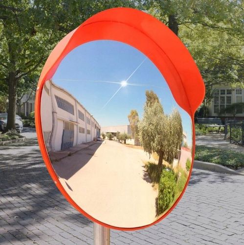 NIETŁUKĄCE LUSTRO WYJAZDOWE DROGOWE MAGAZYNOWE 60CM SFERYCZNE u-18a UCHWYT na Arena.pl